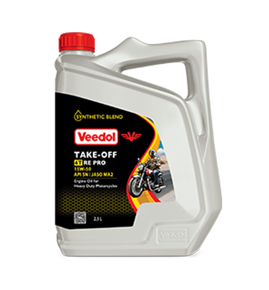 TAKE-OFF 4T RE PRO 15W-50 Engine Oil for Bike